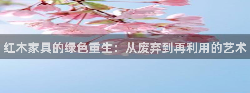 龙八国际正规吗：红木家具的绿色重生：从废弃到再利用的艺术